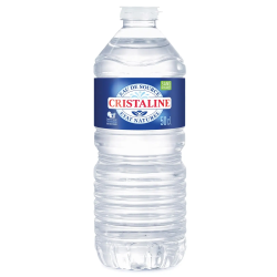 Eau minérale Cristaline 50 cl - carton de 24